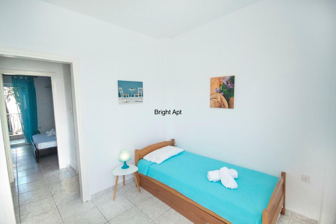Aello Sea-Seafront Apartments Skála Foúrkas Dış mekan fotoğraf
