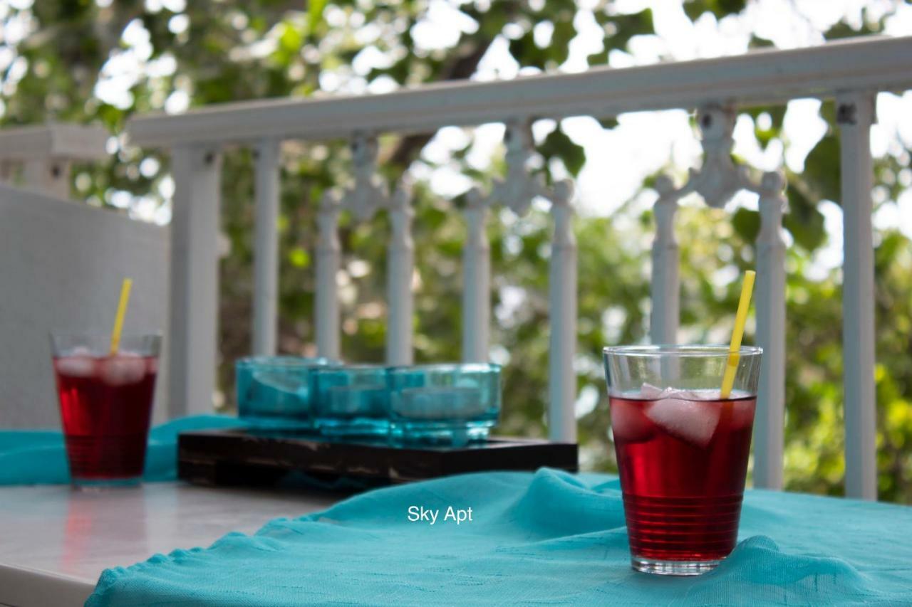 Aello Sea-Seafront Apartments Skála Foúrkas Dış mekan fotoğraf