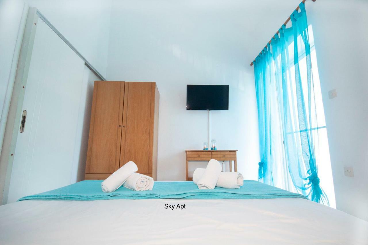 Aello Sea-Seafront Apartments Skála Foúrkas Dış mekan fotoğraf
